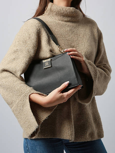 Schoudertas Th Her Tommy hilfiger Zwart th her AW17722 ander zicht 1