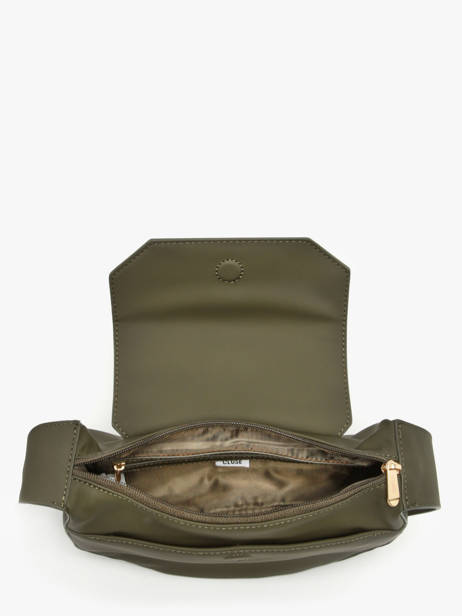 Schoudertas City Cluse Groen city CX042 ander zicht 3