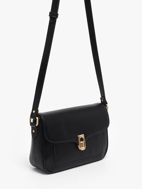 Cross Body Tas Merline Hexagona Zwart merline 2520211 ander zicht 1