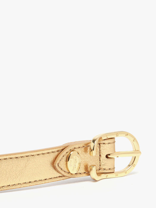 Longchamp Le pliage xtra gold Riem Goud