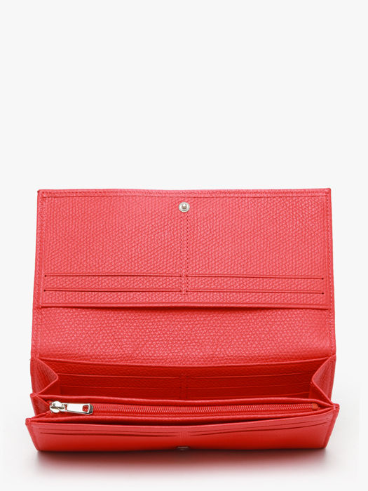 Longchamp Le roseau Portefeuille Rood