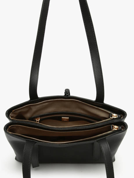 Schoudertas Torsade Leder Etrier Zwart torsade ETOS173L ander zicht 2