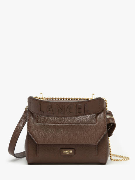 Handtas S Ninon Leder Lancel Bruin ninon A09221