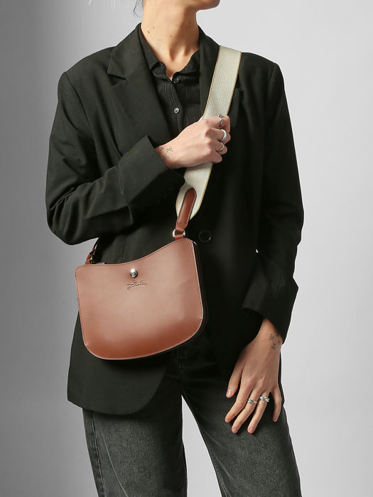 Longchamp Epure timeless Cross bodytas Bruin