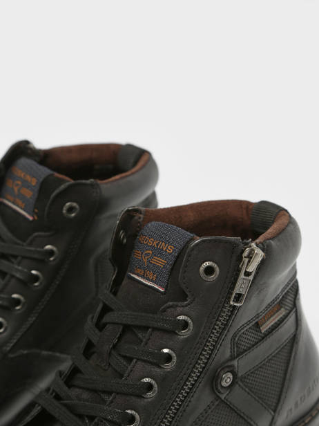 Boots Eternel Uit Leder Redskins Zwart men ETERNEL ander zicht 2