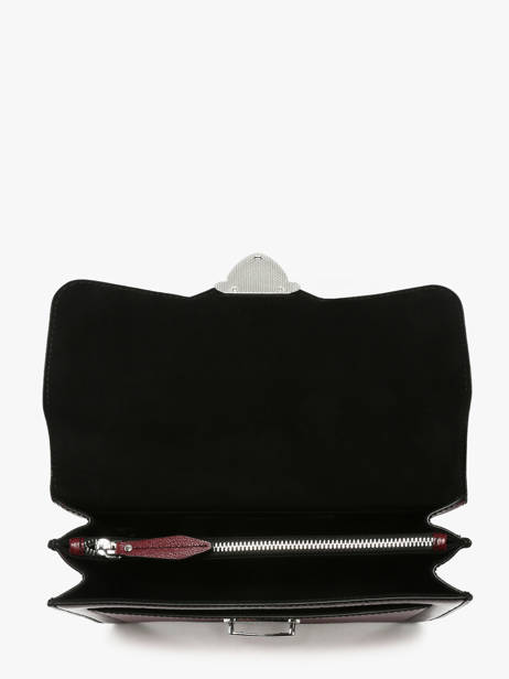 Cross Body Tas Madame George Star Leder Paul marius Rood star MGEORSTA ander zicht 3