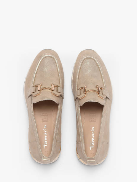Mocassins Uit Leder Tamaris Goud women 45 ander zicht 3