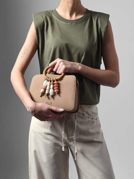 Cross Body Tas Camomille Pearl Woomen Beige camomille pearl WCAE1S ander zicht 1