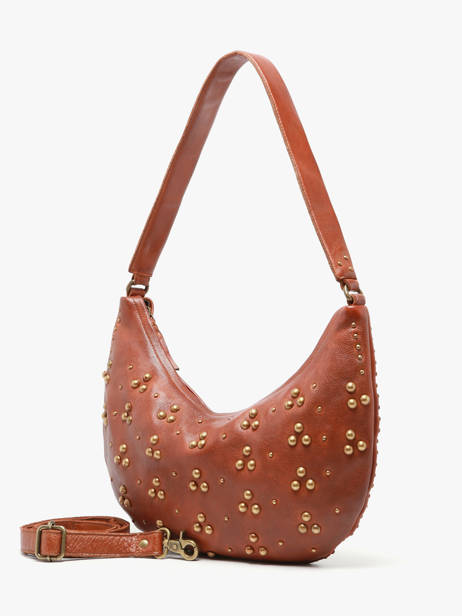 Schoudertas Heritage Biba Bruin heritage HIL1L ander zicht 2