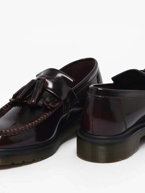 Mocassins Adrian Uit Leder Dr martens Rood women 14573601 ander zicht 2