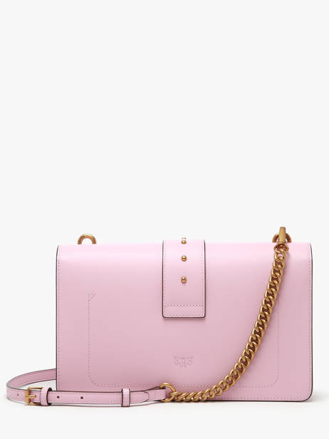 Cross Body Tas Love Bag Icon Pinko Roze love bag icon AF1 ander zicht 5