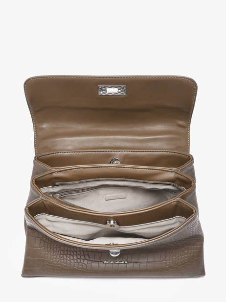 Schoudertas South Africa Polyurethaan David jones Bruin south africa CM8320 ander zicht 2
