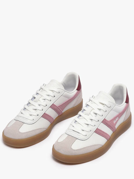 Sneakers Uit Leder Gola Wit women CLB744WI ander zicht 1