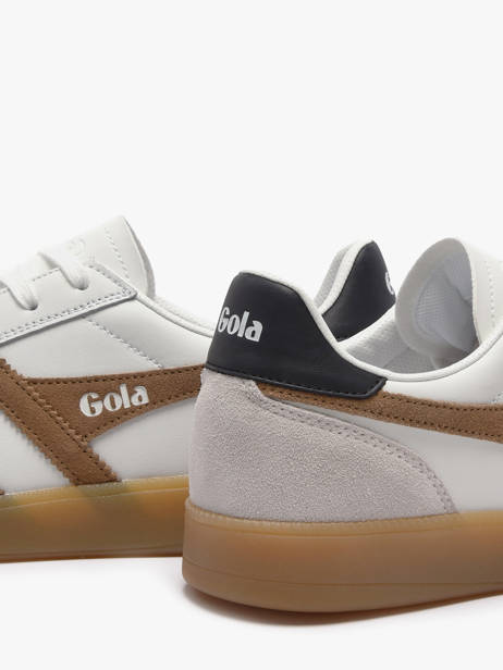 Sneakers Uit Leder Gola Wit men CMB744AW ander zicht 2