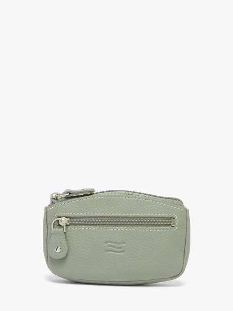 Portemonnee Caviar Leder Crinkles Groen caviar 14036