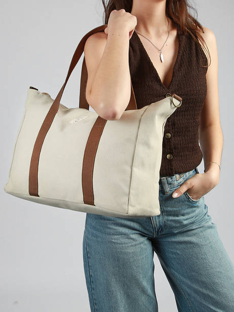 Schoudertas A4 Formaat Amour Toile Katoen Miniprix Wit amour toile 8087 ander zicht 1