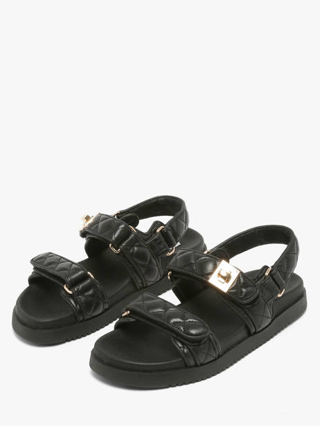 Sandalen Uit Leder Steve madden Zwart women 11003792 ander zicht 1