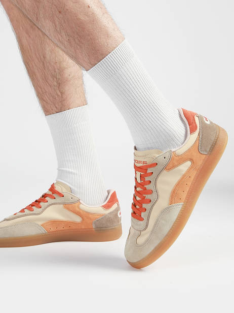 Sneakers Park Uit Leder Hoff Oranje men 12619407 ander zicht 1