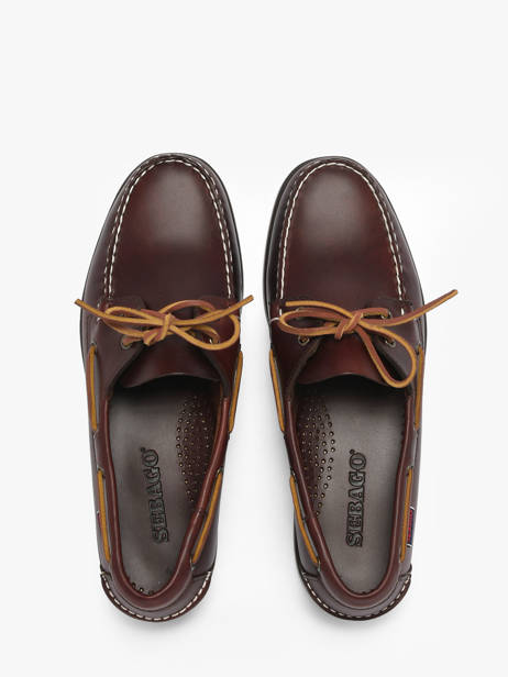 Bootschoenen Uit Leder Sebago Bruin men 70000G0 ander zicht 4