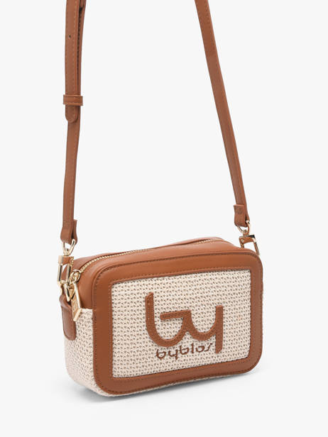 Cross Body Tas Seek Papier By byblos Beige seek BS88B03 ander zicht 1