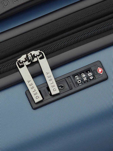 Harde Reiskoffer Air Armour Delsey Blauw air armour 3866-820 ander zicht 1