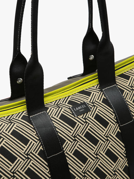 Schoudertas L Mistral Rollable Nylon En Leder Lancel Veelkleurig mistral A13998 ander zicht 2