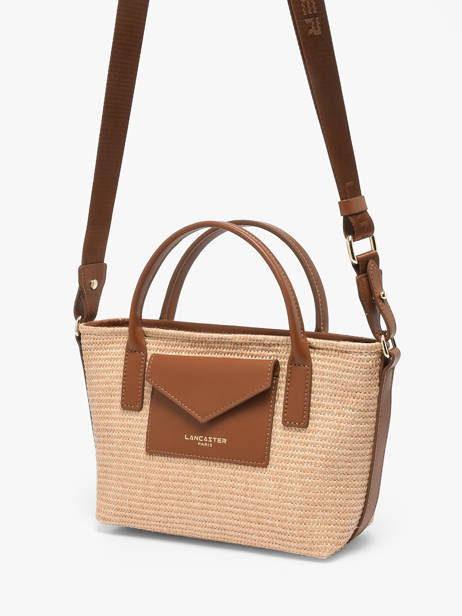 Cross Body Tas Kba Mariniere Osier Lancaster Bruin kba mariniere osier 78 ander zicht 1