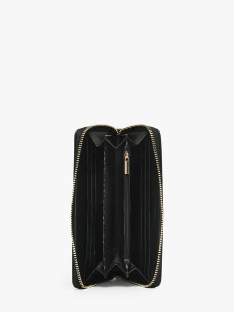 Portefeuille Lulu castagnette Zwart zip CHRYS702 ander zicht 1