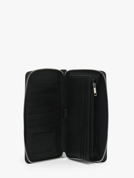 Herenpocket Grained Leder Hugo boss Zwart grained HLL518A ander zicht 1