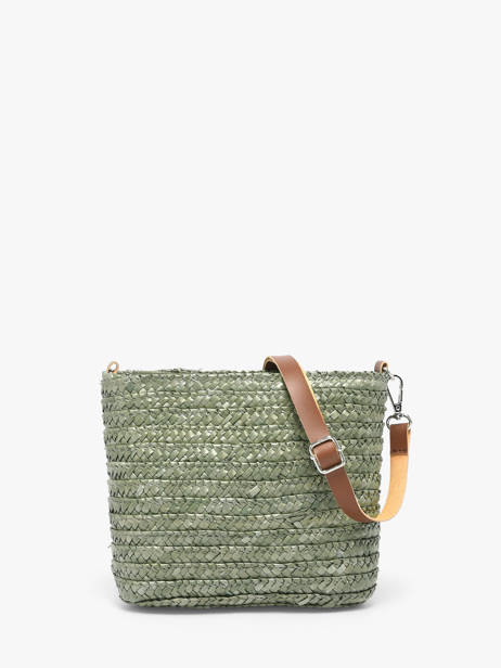 Cross Body Tas Milos Stro Les tropeziennes Groen milos TZ04 ander zicht 3