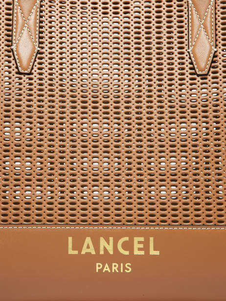 Schoudertas Jour Ajouré Leder Lancel Bruin jour A14011 ander zicht 2