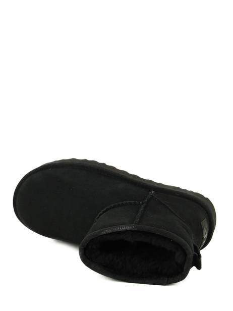 Classic Mini Ii Laarzen Uit Leder Ugg Zwart women 1016222 ander zicht 5