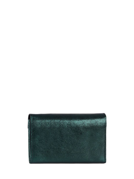 Portefeuille Etincelle Irisée Leder Etrier Groen etincelle irisee EETI469 ander zicht 2