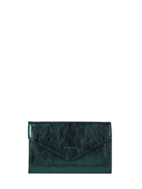 Portefeuille Etincelle Irisée Leder Etrier Groen etincelle irisee EETI469