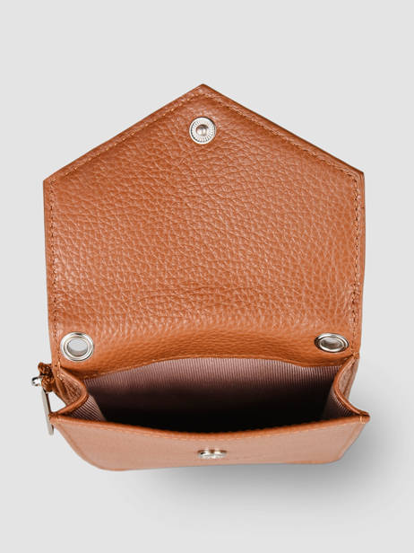 Telefoontasje Foulonné Pia Leder Lancaster Bruin foulonne pm 27 ander zicht 2