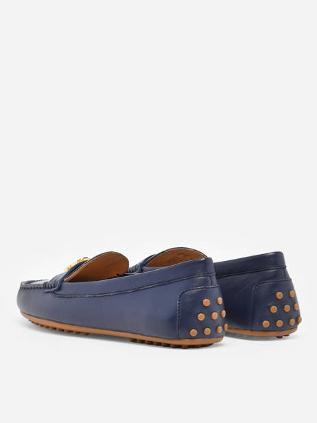 Mocassins Barnsbury Uit Leder Lauren ralph lauren Blauw women EOIL271 ander zicht 4