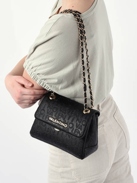 Cross Body Tas Relax Valentino Zwart relax VBS6V003 ander zicht 1