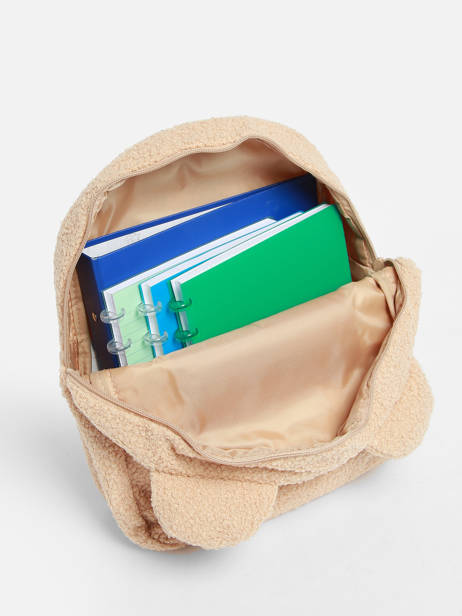 Rugzak 1 Compartiment Pret Beige buddies for life 3448 ander zicht 3