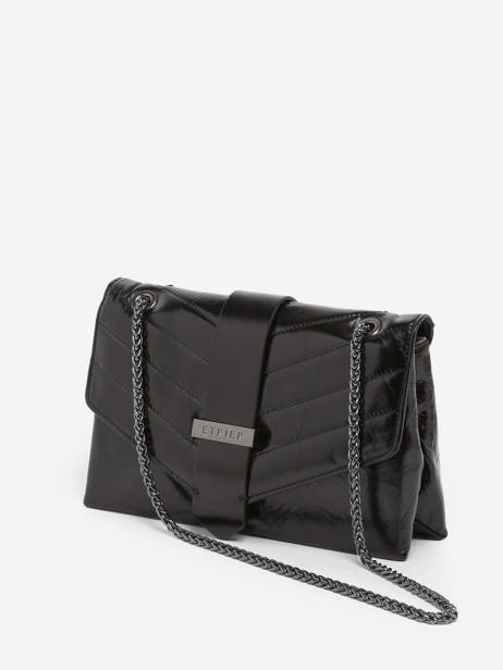 Cross Body Tas Jana Amour Leder Etrier Zwart jana amour EJAM002T ander zicht 2