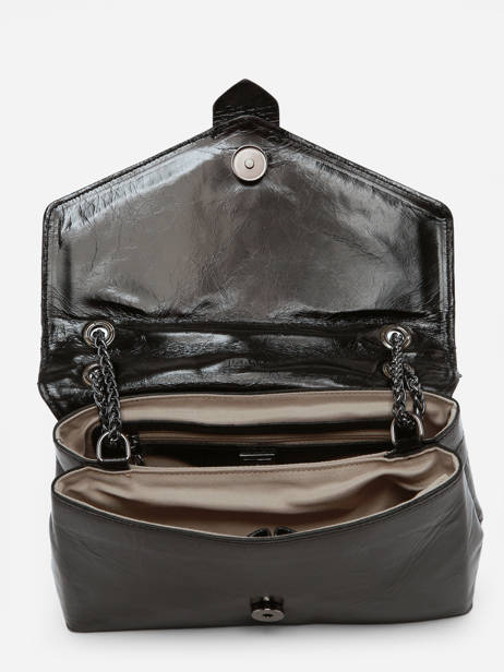Cross Body Tas Jana Amour Leder Etrier Zwart jana amour EJAM002T ander zicht 3