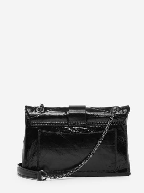 Cross Body Tas Jana Amour Leder Etrier Zwart jana amour EJAM002T ander zicht 4